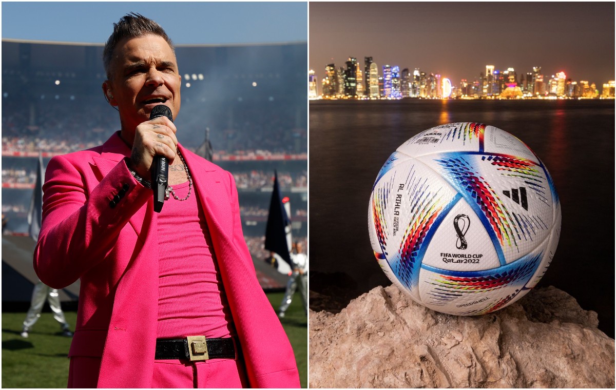 robbie williams world cup qatar