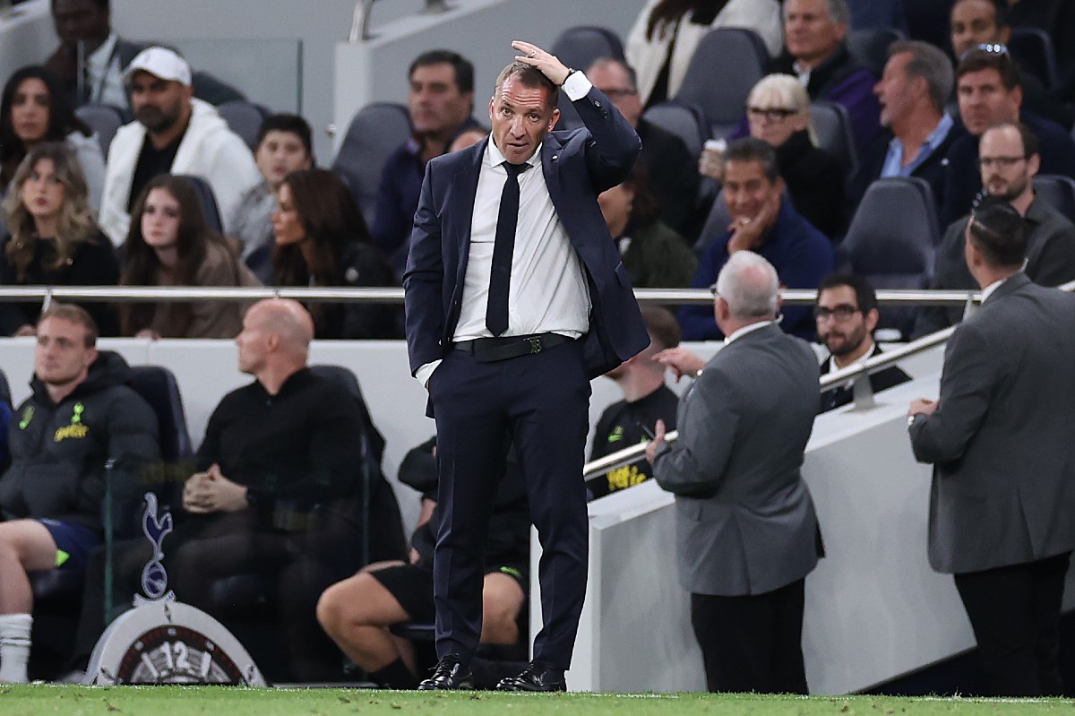 spurs leicester brendan rodgers manager