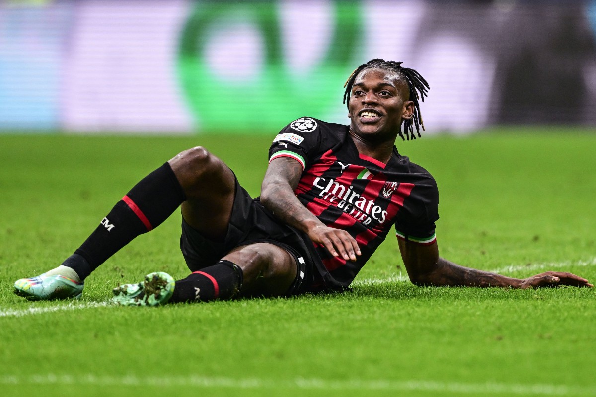 AC Milan vs Salzburg Rafael Leao AC Milan vs Salzburg Rafael Leao
