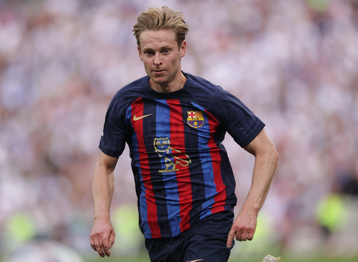 El Clasico Real Barca Frenkie de Jong
