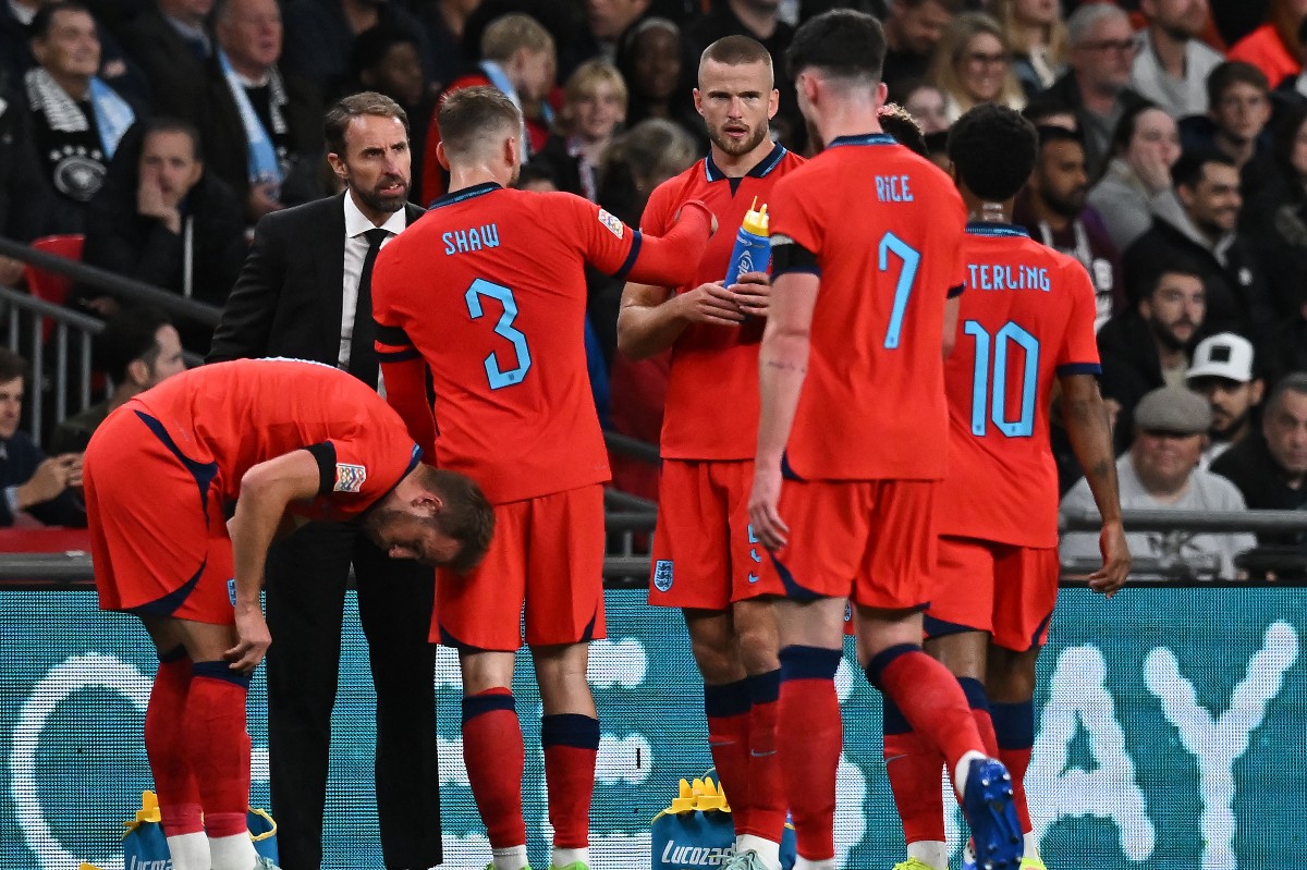 England Southgate Rice Kane Sterling Shaw