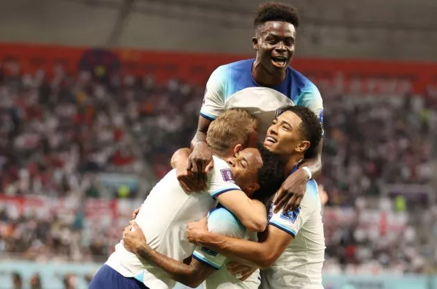 England vs Iran Saka Bellingham Kane Sterling