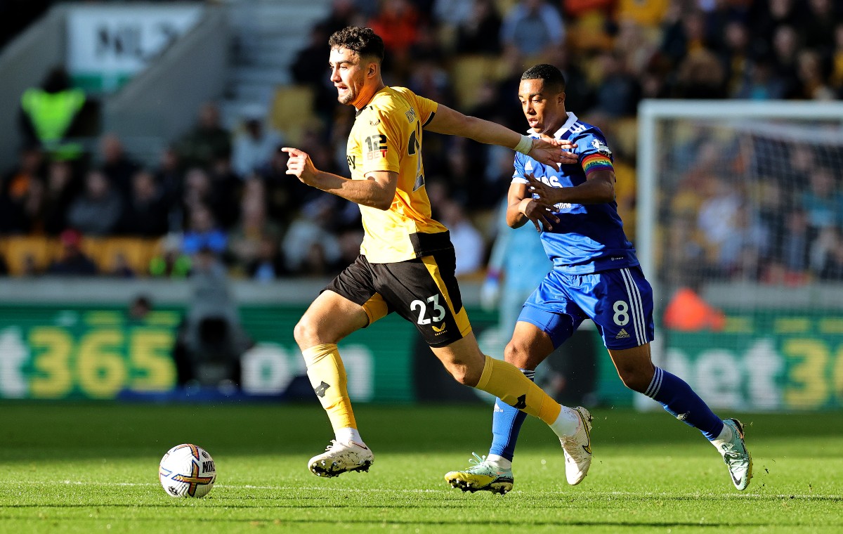 Wolves Leicester City Tielemans Youri