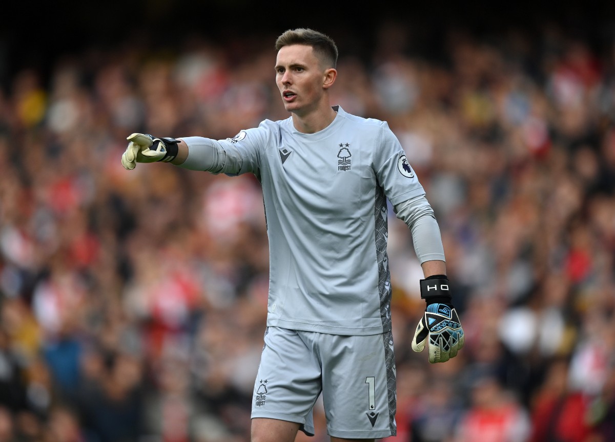 arsenal vs nottingham forest dean henderson