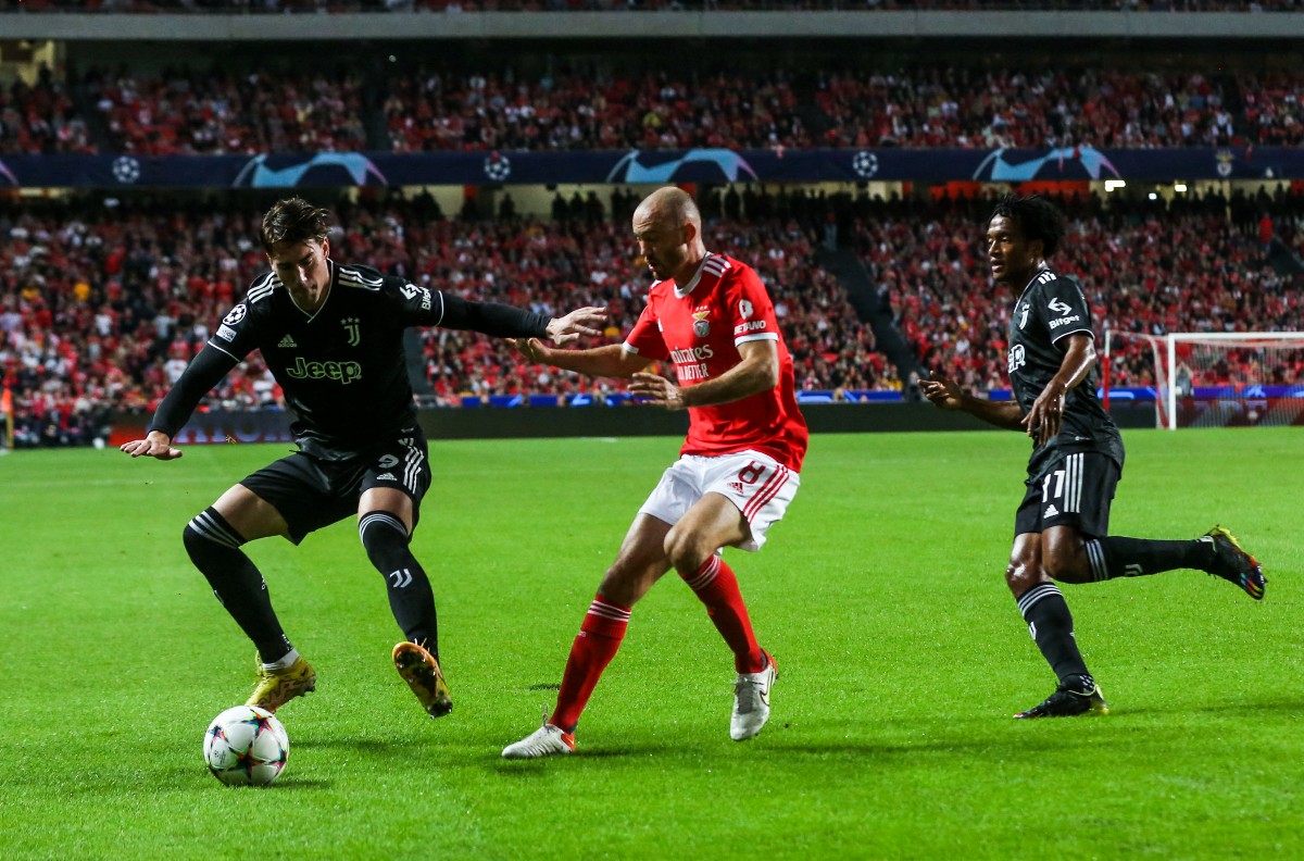 benfica juventus vlahovic ucl 2022-23
