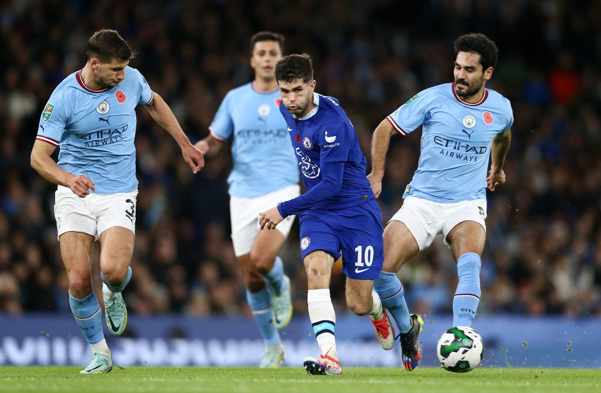 city vs chelsea pulisic gundogan