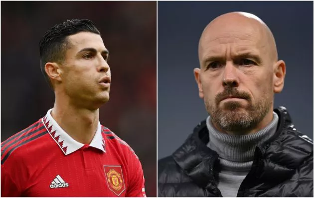 cristiano ronaldo ten hag manchester united