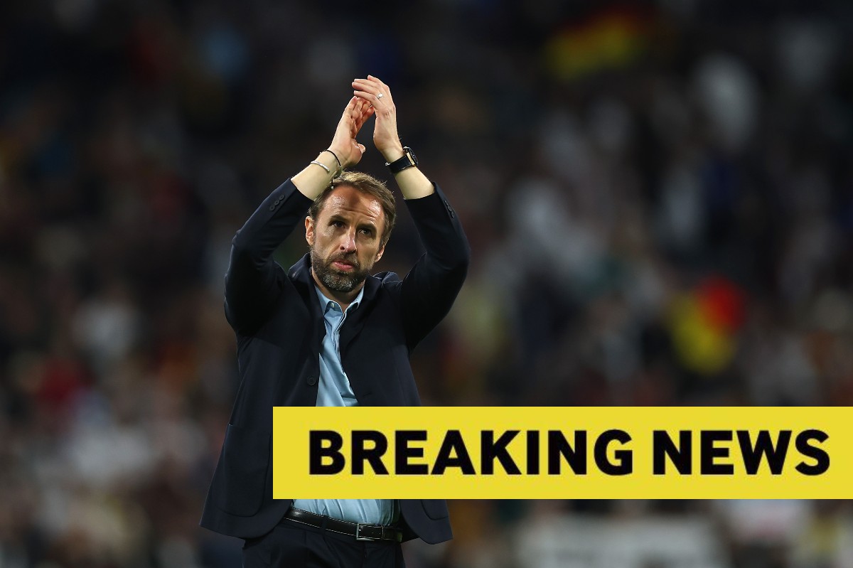 gareth southgate breaking news