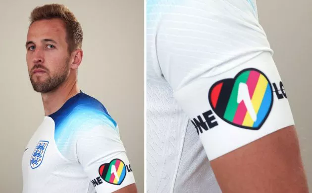 harry kane england onelove armband