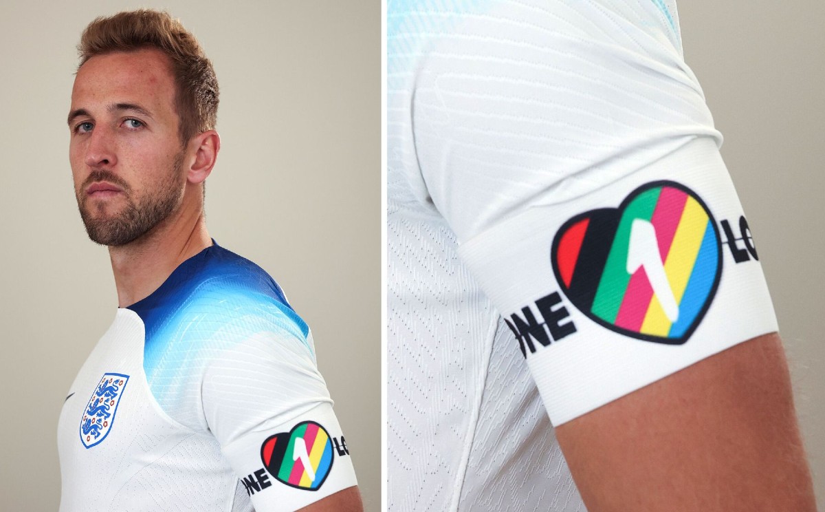harry kane england onelove armband