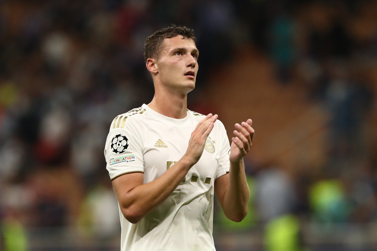 inter vs bayern munich benjamin pavard