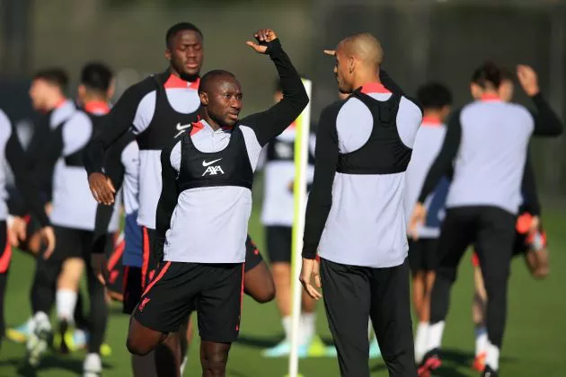 keita lfc fabinho training