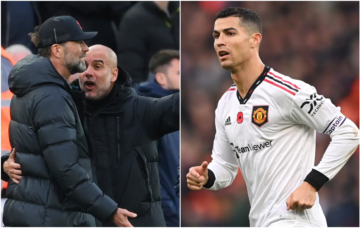 klopp guardiola cristiano ronaldo