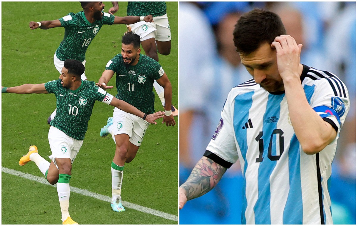 Saudi Arabia 2-1 Argentina