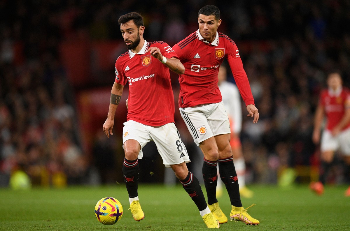 man united bruno fernandes cristiano ronaldo