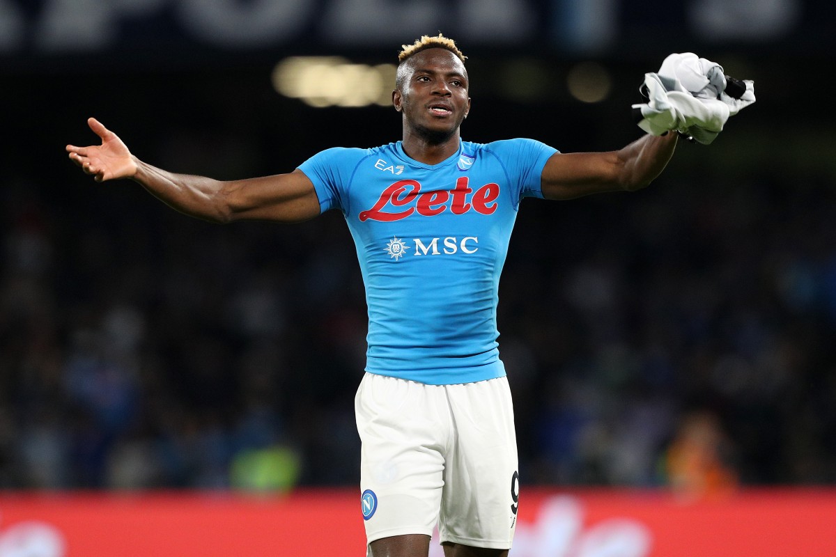napoli udinese victor osimhen