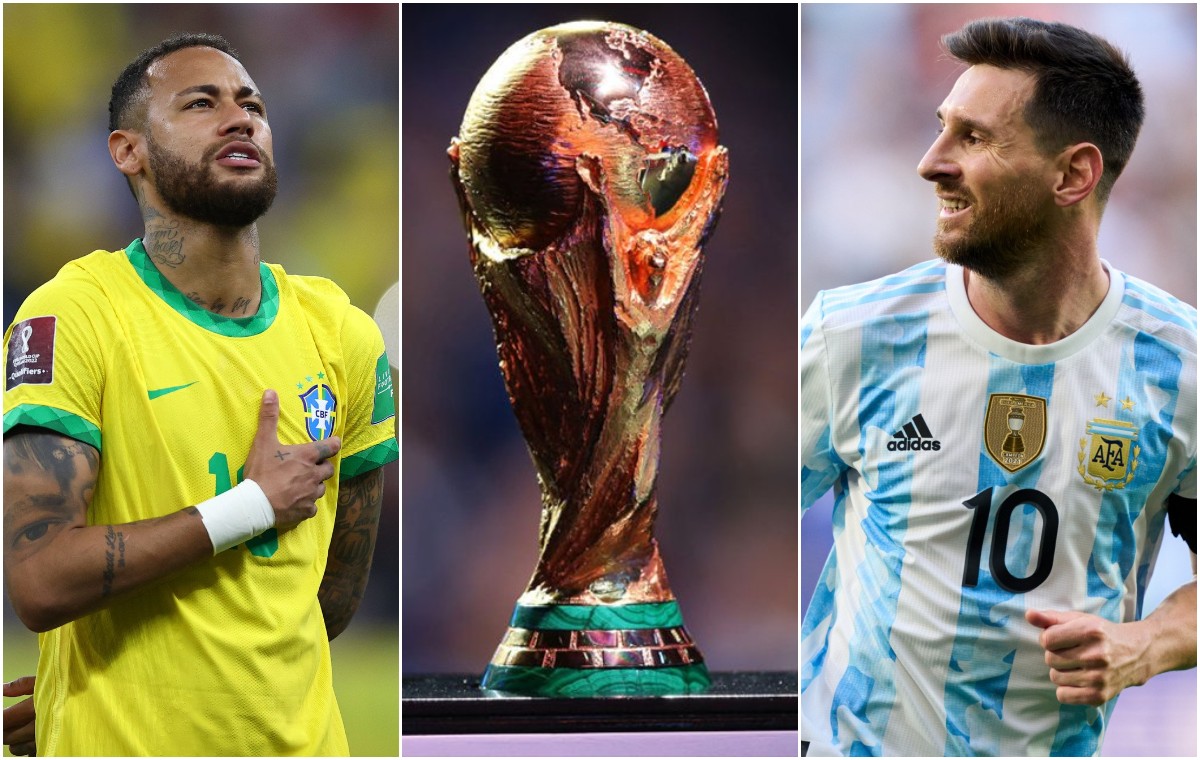 neymar world cup messi