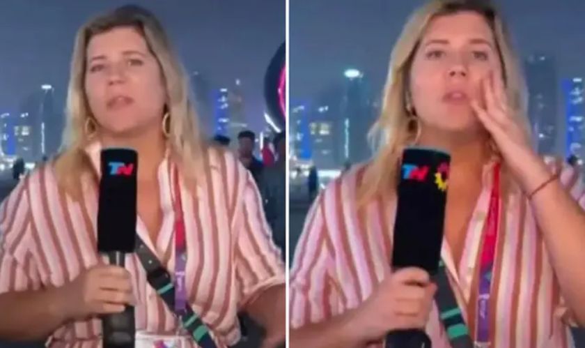 reporter robbed qatar