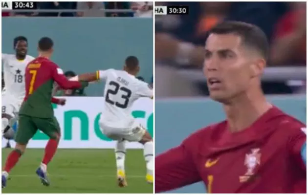 ronaldo ghana disallowed