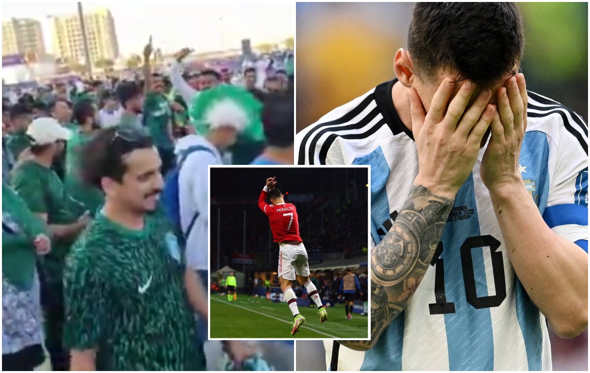 saudi fans messi ronaldo