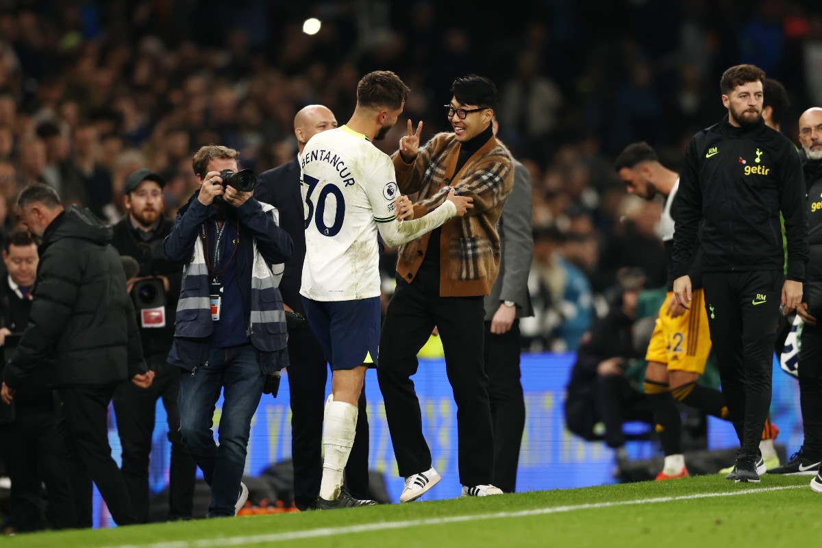 spurs bentancur son