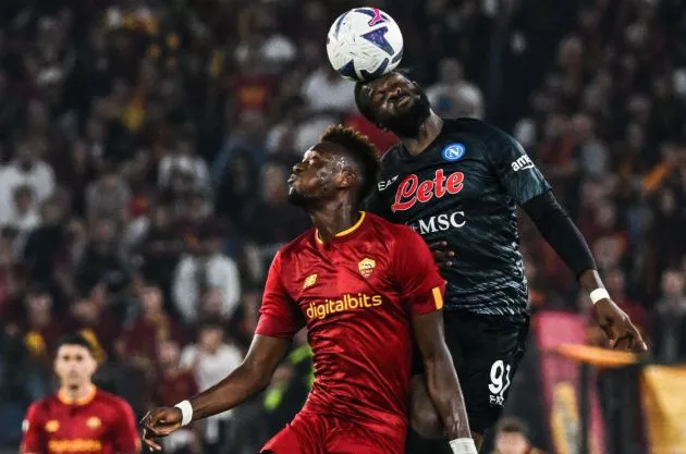 tammy abraham roma vs napoli