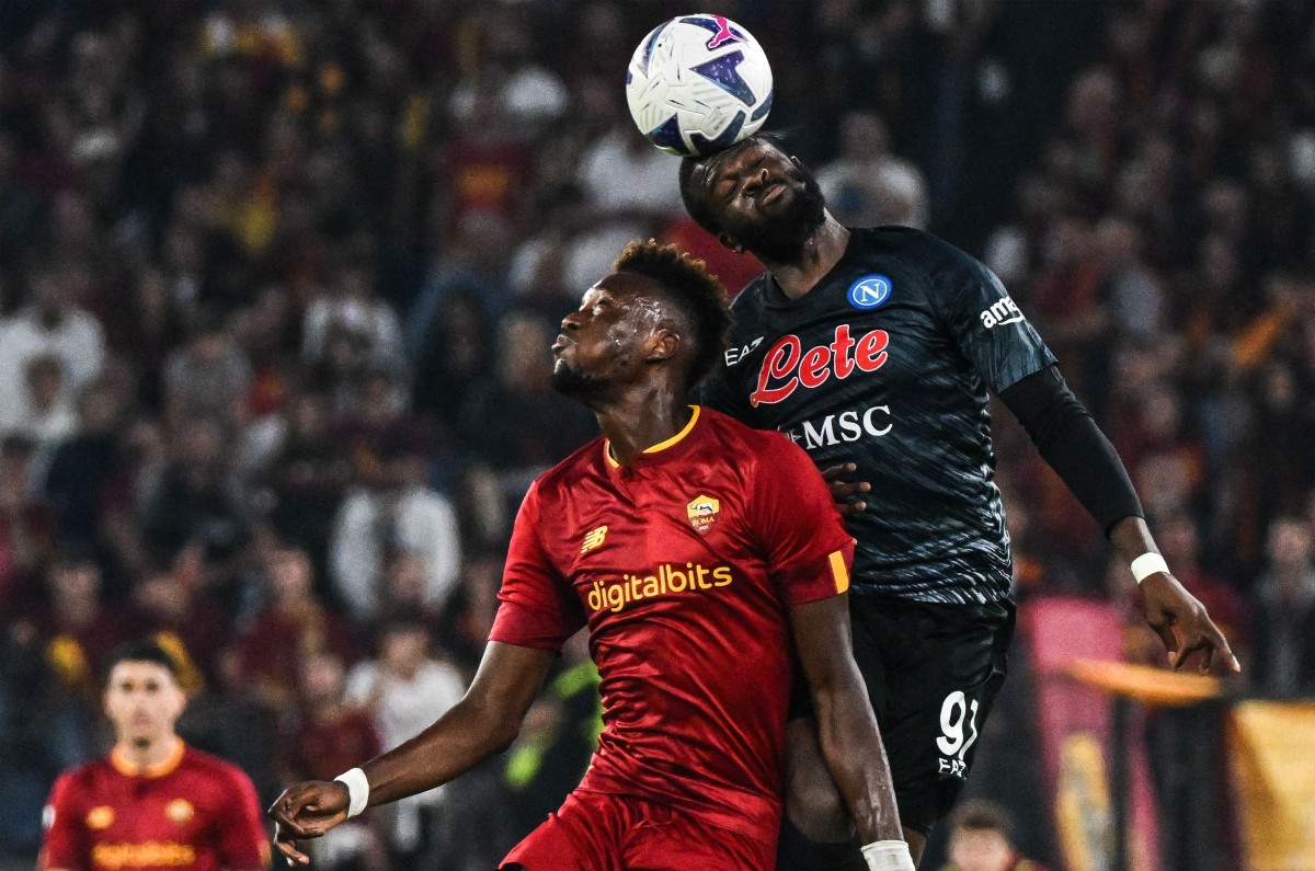 tammy abraham roma vs napoli