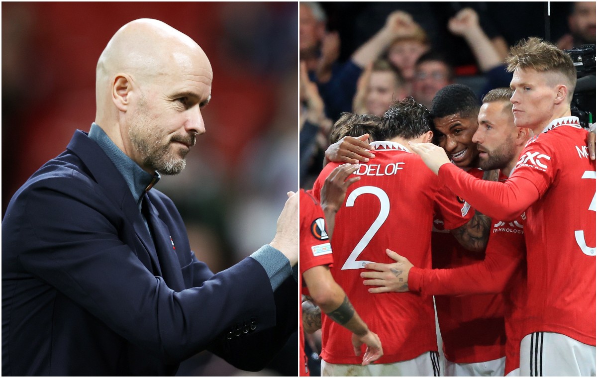 ten hag mctominay shaw rashford