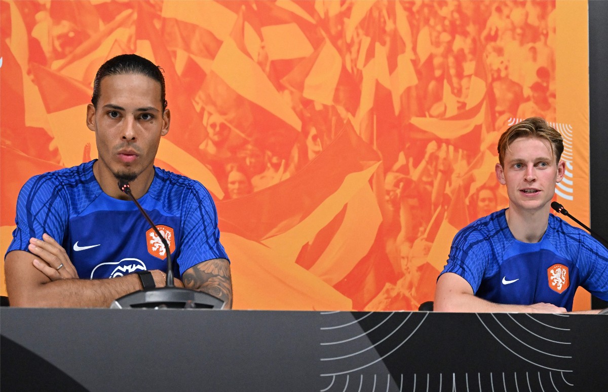 van dijk de jong netherlands press conference