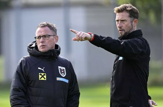 Austria training Rangnick