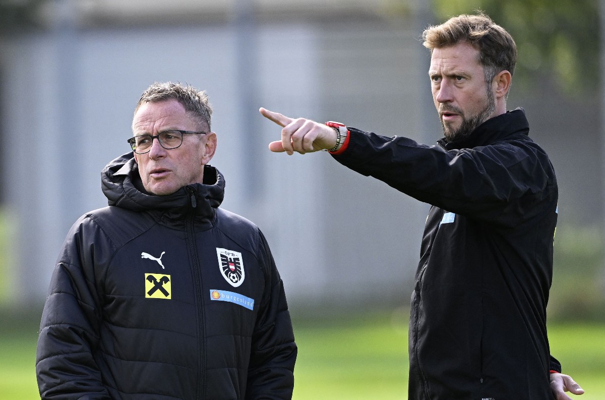 Austria training Rangnick