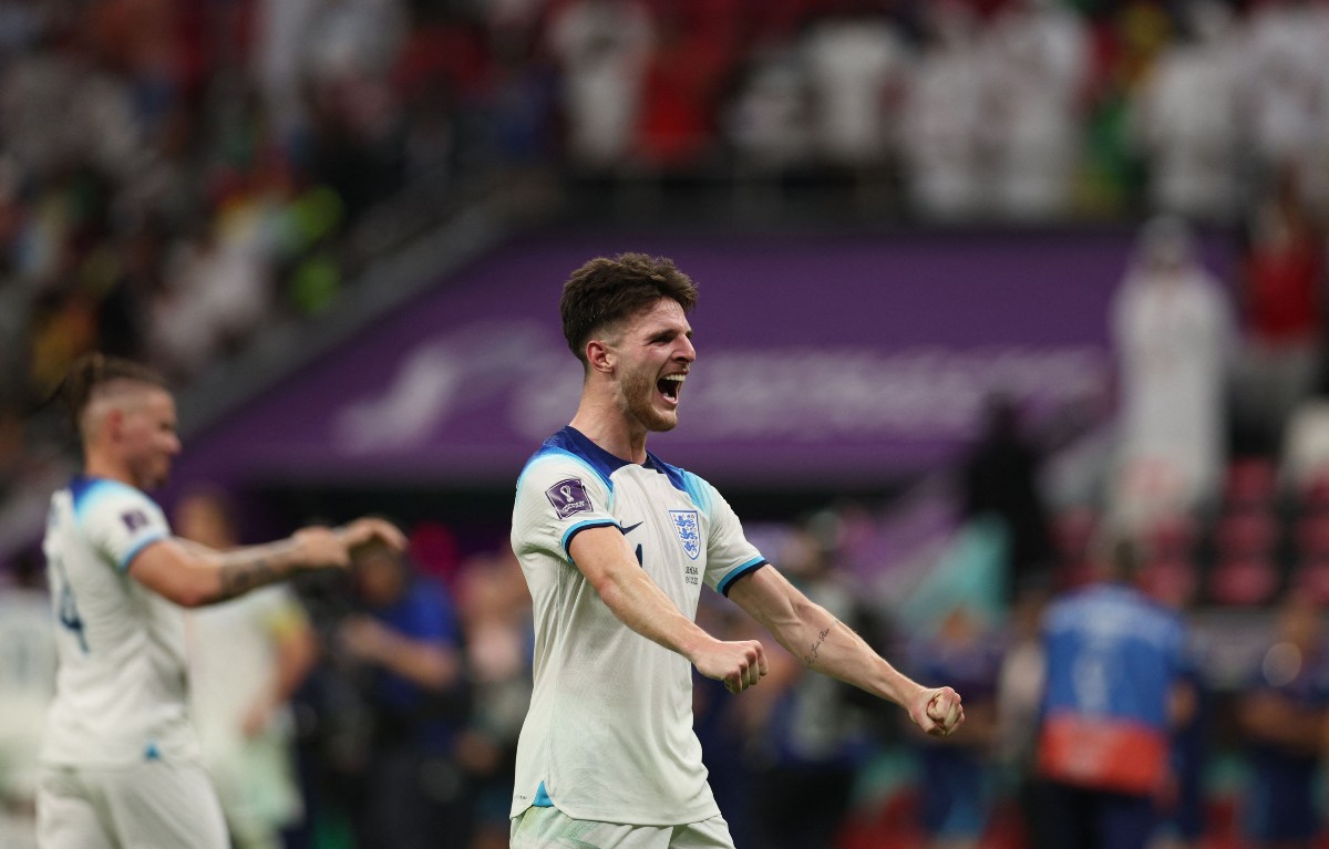 Declan Rice England Senegal 2022