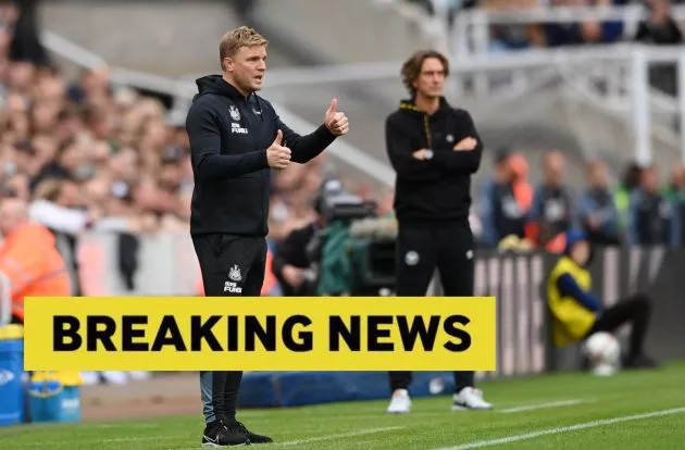 Eddie Howe Brentford Breaking News