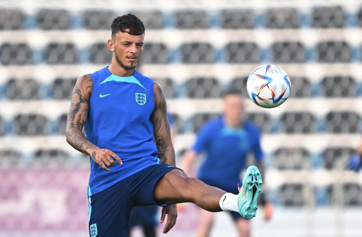 England training Benjamin White