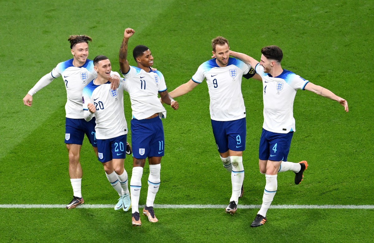 England vs Iran Grealish Foden Rashford Kane Rice