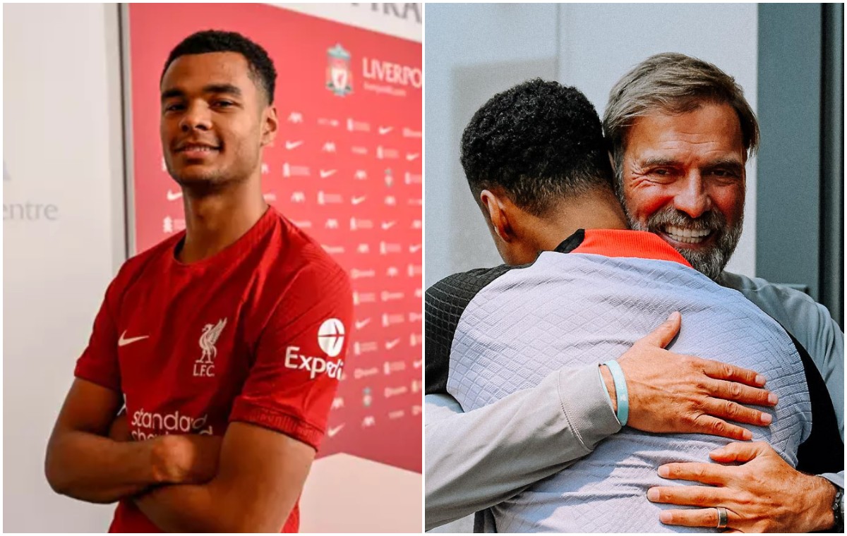 Gakpo and Klopp Liverpool