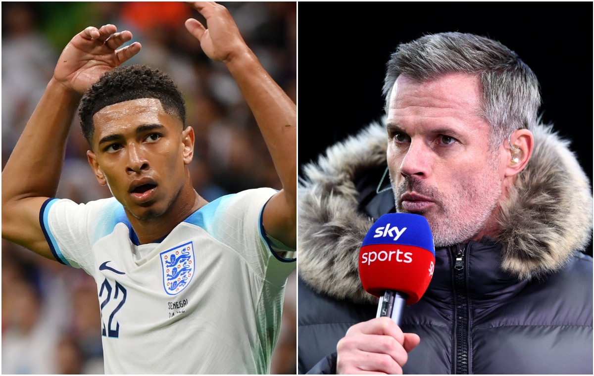 Jude Bellingham and Jamie Carragher