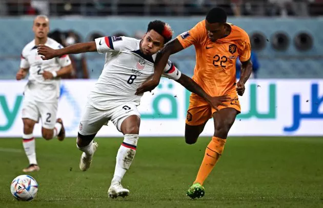 McKennie and Dumfries