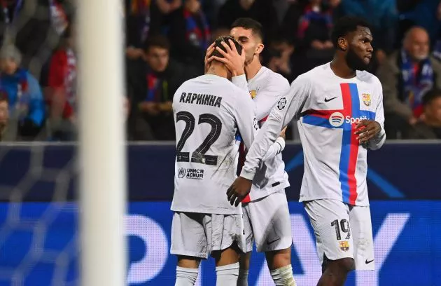 barcelona raphinha and kessie