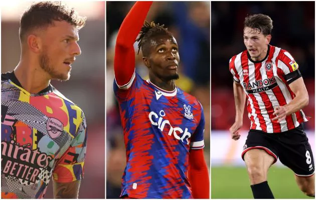 ben white wilfried zaha sander berge