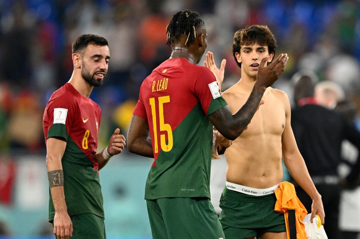 bruno fernandes rafael leao joao felix