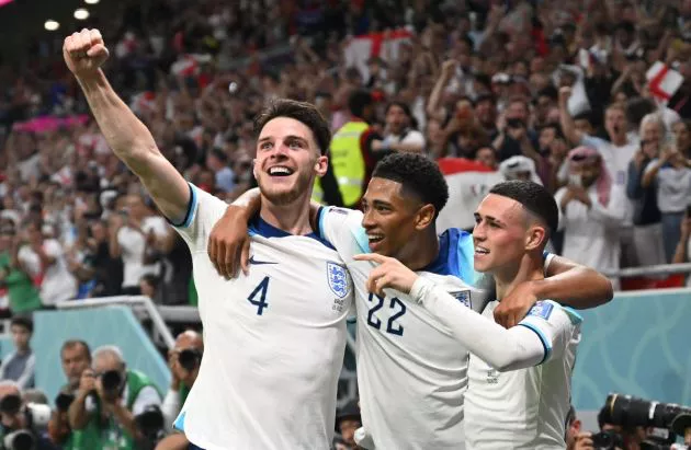 england declan rice jude bellingham phil foden