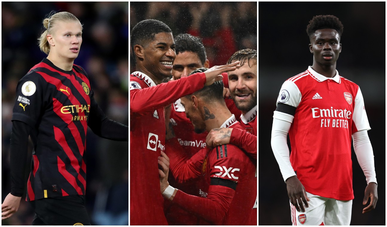 haaland rashford saka