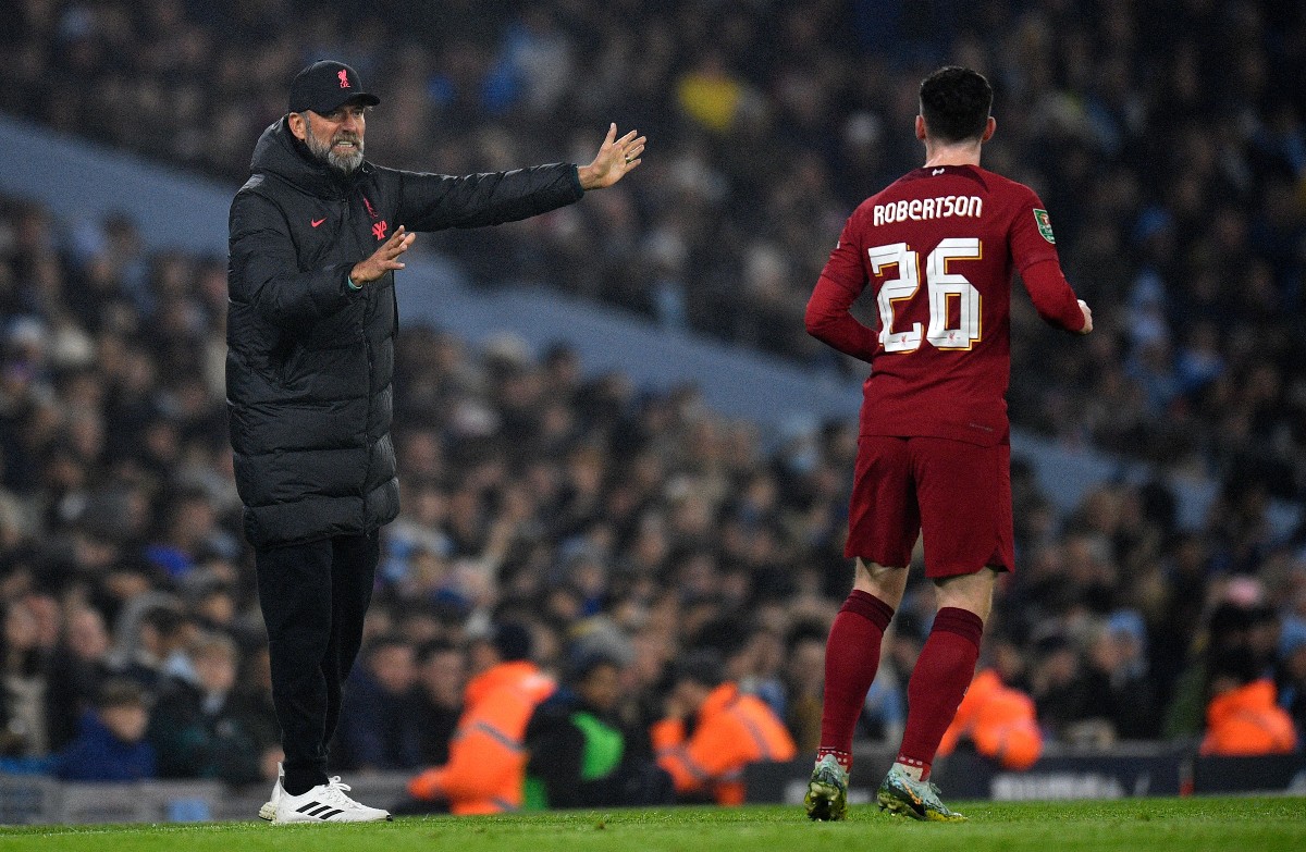 jurgen klopp andrew robertson liverpool city