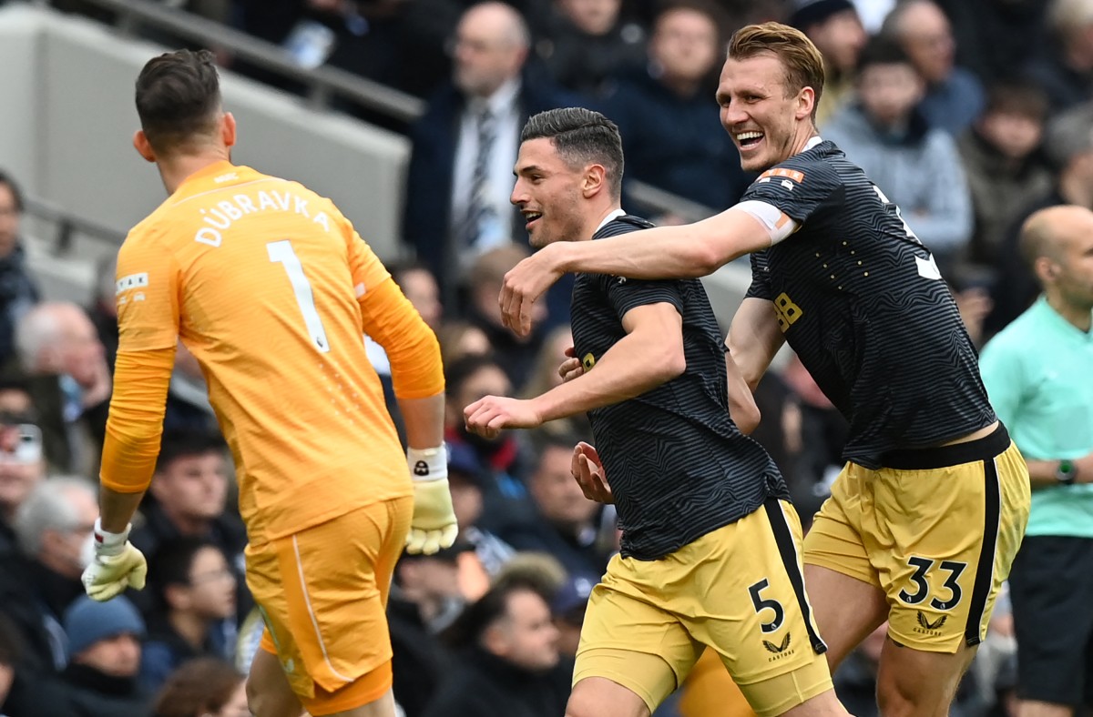 spurs newcastle dubravka