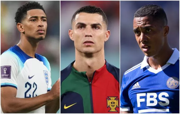bellingham ronaldo tielemans