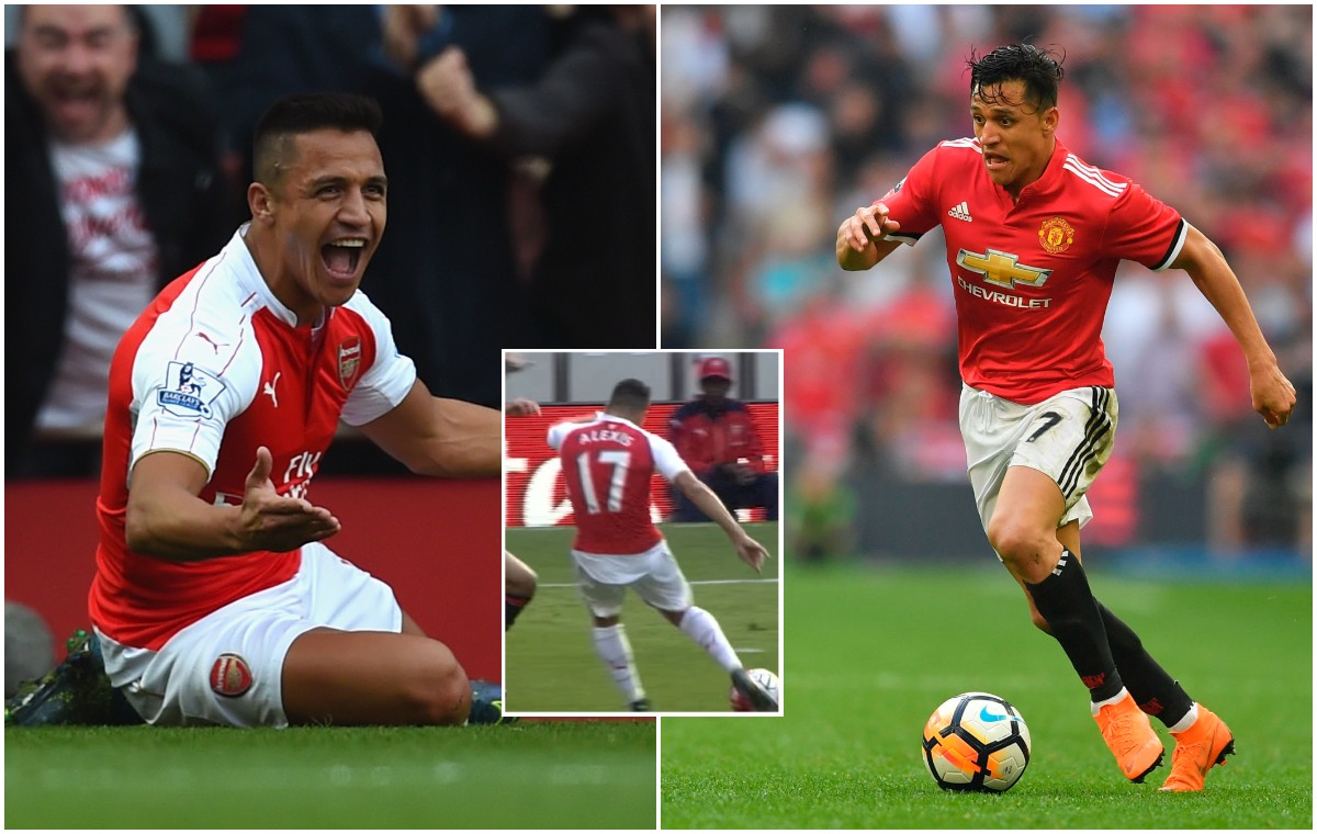 Alexis Sanchez Arsenal Man Utd insta