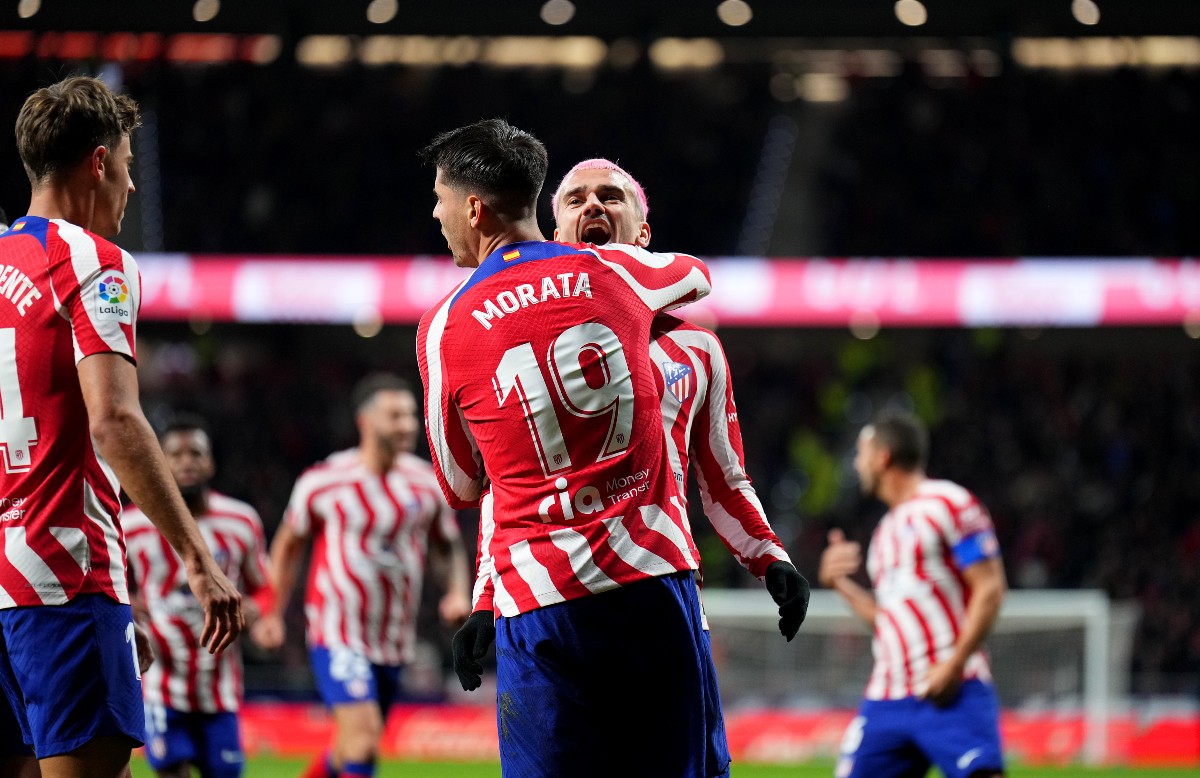 Atletico Madrid Morata Griezmann