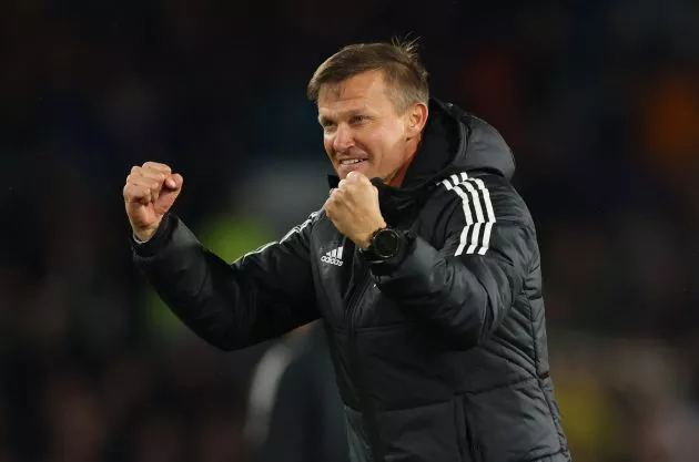 Leeds manager Jesse Marsch 2022-23