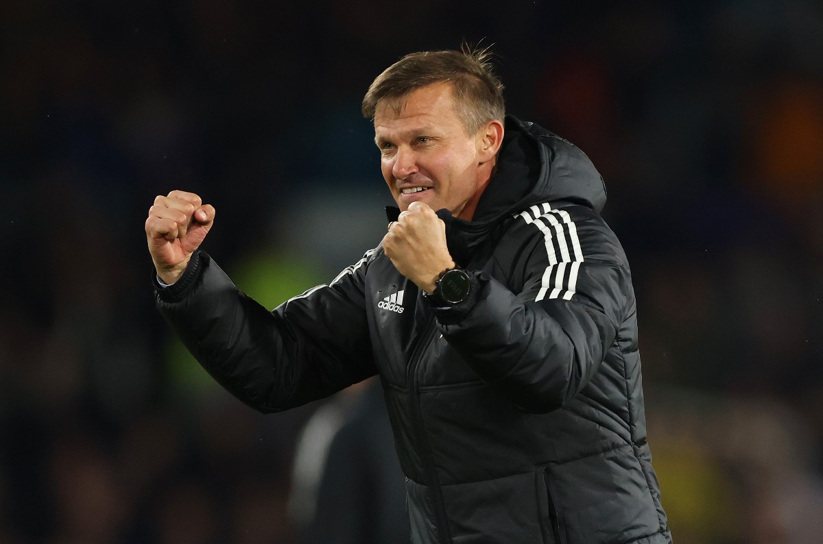 Leeds manager Jesse Marsch 2022-23
